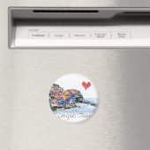 Aimant J'aime le cinéma terre (In Situ (Lave-vaisselle))