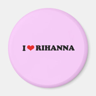 AIMANT J'AIME LE COEUR RIHANNA DE RIHANNA/I