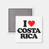 AIMANT J'AIME LE COSTA RICA (Recto/Verso)