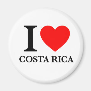 Aimant J'aime le Costa Rica