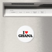 AIMANT J'AIME LE GHANA (In Situ (Lave-vaisselle))