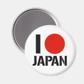 AIMANT J'AIME LE JAPON (Recto/Verso)