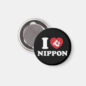 AIMANT J'AIME LE JAPON (Recto/Verso)