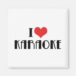 Aimant J'aime le karaoké