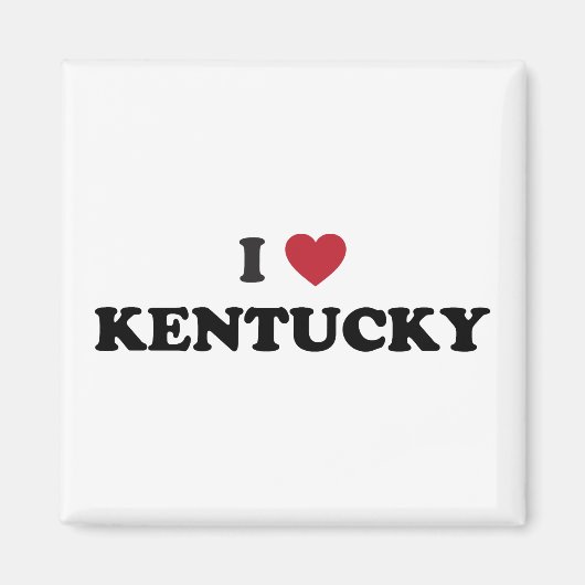 Aimant J'Aime Le Kentucky (Devant)