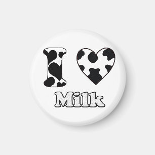 Aimant J'aime le lait