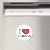 Aimant J'aime le Maroc (In Situ (Lave-vaisselle))