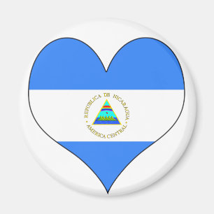 Aimant J'aime le Nicaragua
