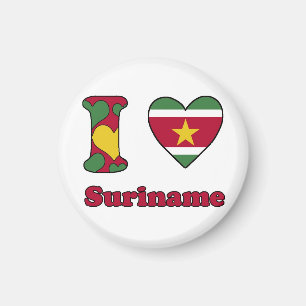Aimant J'aime le Surinam
