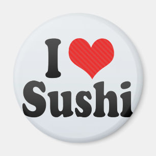 Aimant J'Aime Le Sushi