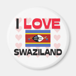 Aimant J'aime le Swaziland