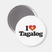 Aimant J'aime le tagalog (Recto/Verso)