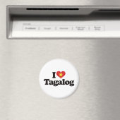 Aimant J'aime le tagalog (In Situ (Lave-vaisselle))
