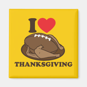 Aimant J'aime le thanksgiving