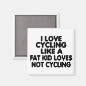 Aimant J'Aime Le Vélo (Recto/Verso)