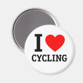 Aimant J'Aime Le Vélo (Recto/Verso)