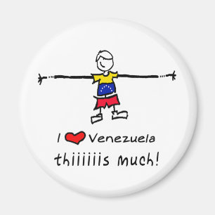 Aimant J'aime le VENEZUELA