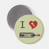 Aimant J'Aime Le Vin (Recto/Verso)