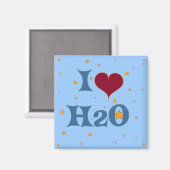 Aimant J'Aime L'Eau ! (Recto/Verso)