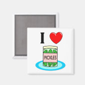 Aimant J'aime les chicelles (Recto/Verso)