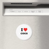 Aimant J'aime les cogs (In Situ (Lave-vaisselle))