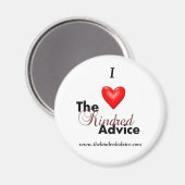 Aimant J'Aime Les Conseils Gentils (Recto/Verso)