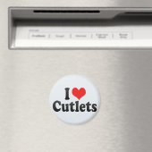 Aimant J'Aime Les Cutlets (In Situ (Lave-vaisselle))