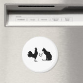 Aimant J'aime les deux (In Situ (Lave-vaisselle))