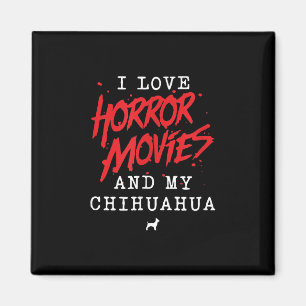 Aimant J'Aime Les Films D'Horreur Et Mon Propriétaire De