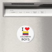 Aimant J'aime les garçons colombiens (In Situ (Lave-vaisselle))