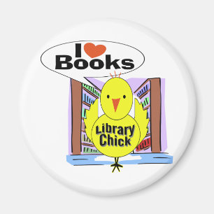 Aimant J'aime les livres