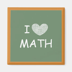 Aimant J'aime les maths