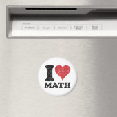 Aimant J'aime les maths (In Situ (Lave-vaisselle))