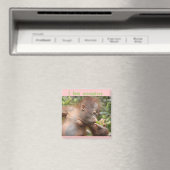 Aimant J'Aime Les Orangutans (In Situ (Lave-vaisselle))