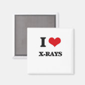 Aimant J'Aime Les Rayons X (Recto/Verso)