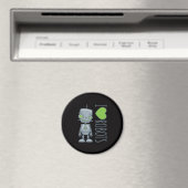 Aimant J'aime les robots (In Situ (Lave-vaisselle))