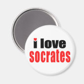 Aimant J'Aime Les Socrates (Recto/Verso)