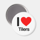 Aimant j'aime les tilers (Recto/Verso)