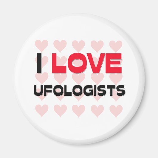 AIMANT J'AIME LES UFOLOGISTES (Devant)