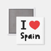 Aimant J'aime l'Espagne (Recto/Verso)