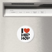 Aimant J'aime l'Hip hop (In Situ (Lave-vaisselle))