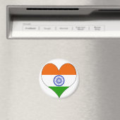 Aimant J'aime l'Inde (In Situ (Lave-vaisselle))