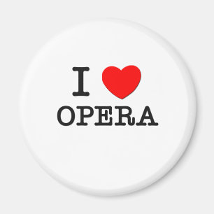 Aimant J'aime l'opéra