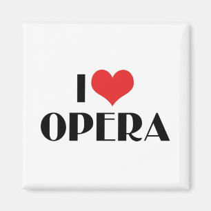 Aimant J'aime l'opéra