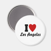 Aimant J'aime Los Angeles (Recto/Verso)