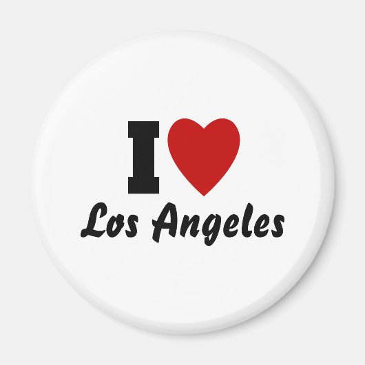 Aimant J'aime Los Angeles (Devant)