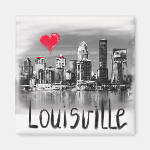 Aimant j'aime Louisville