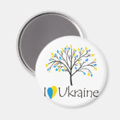 Aimant J'aime l'Ukraine (Recto/Verso)