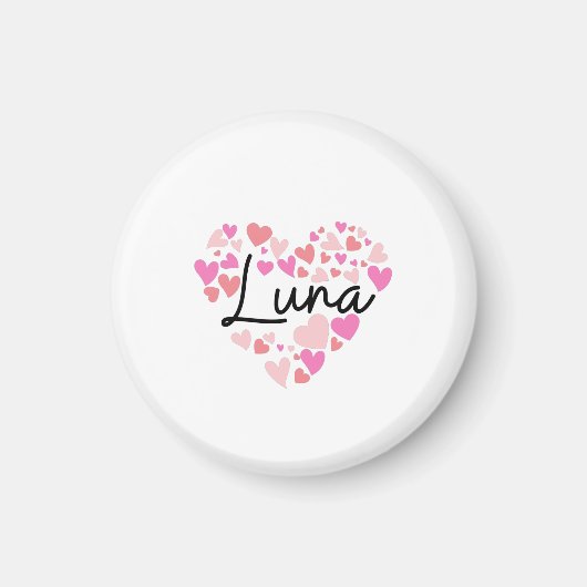 Aimant J'aime Luna (Devant)