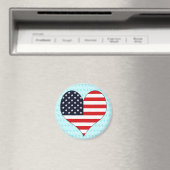 Aimant J'Aime L'Usa (In Situ (Lave-vaisselle))